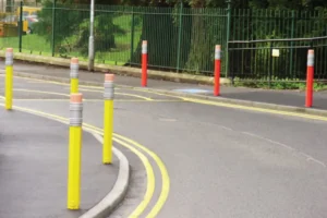 pi pencil rubber plastic bollard