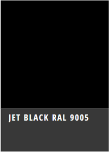 RAL 9005 Jet Black