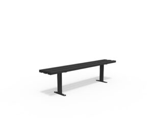 Essentials bench jet black
