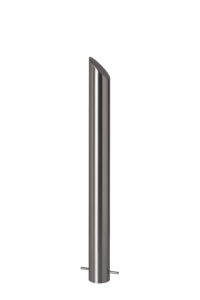 stainless steel mitre top bollard