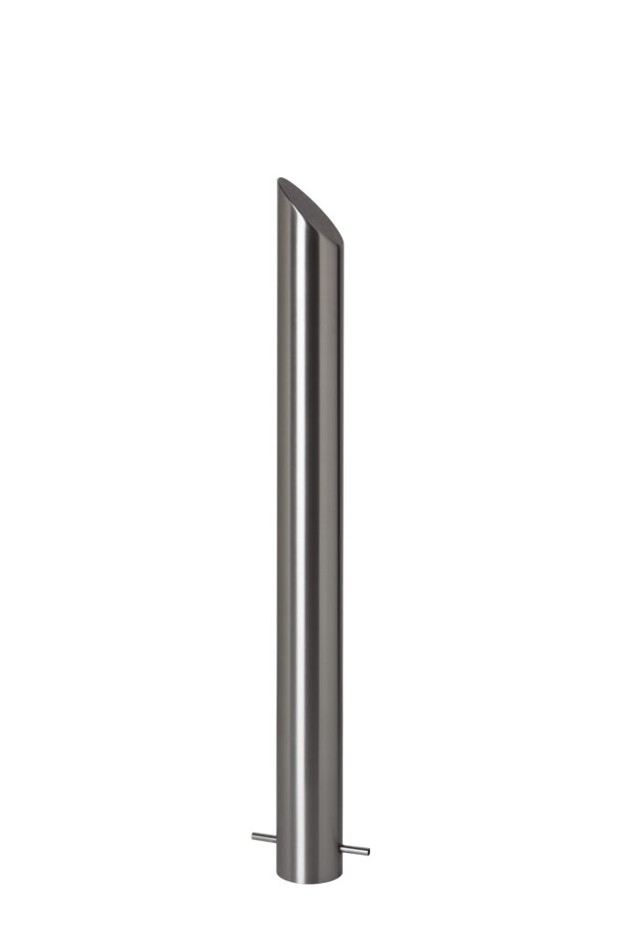 stainless steel mitre top bollard