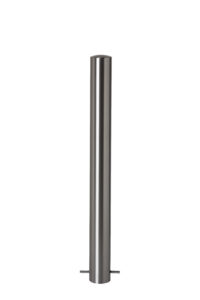 semi dome top stainless steel bollard