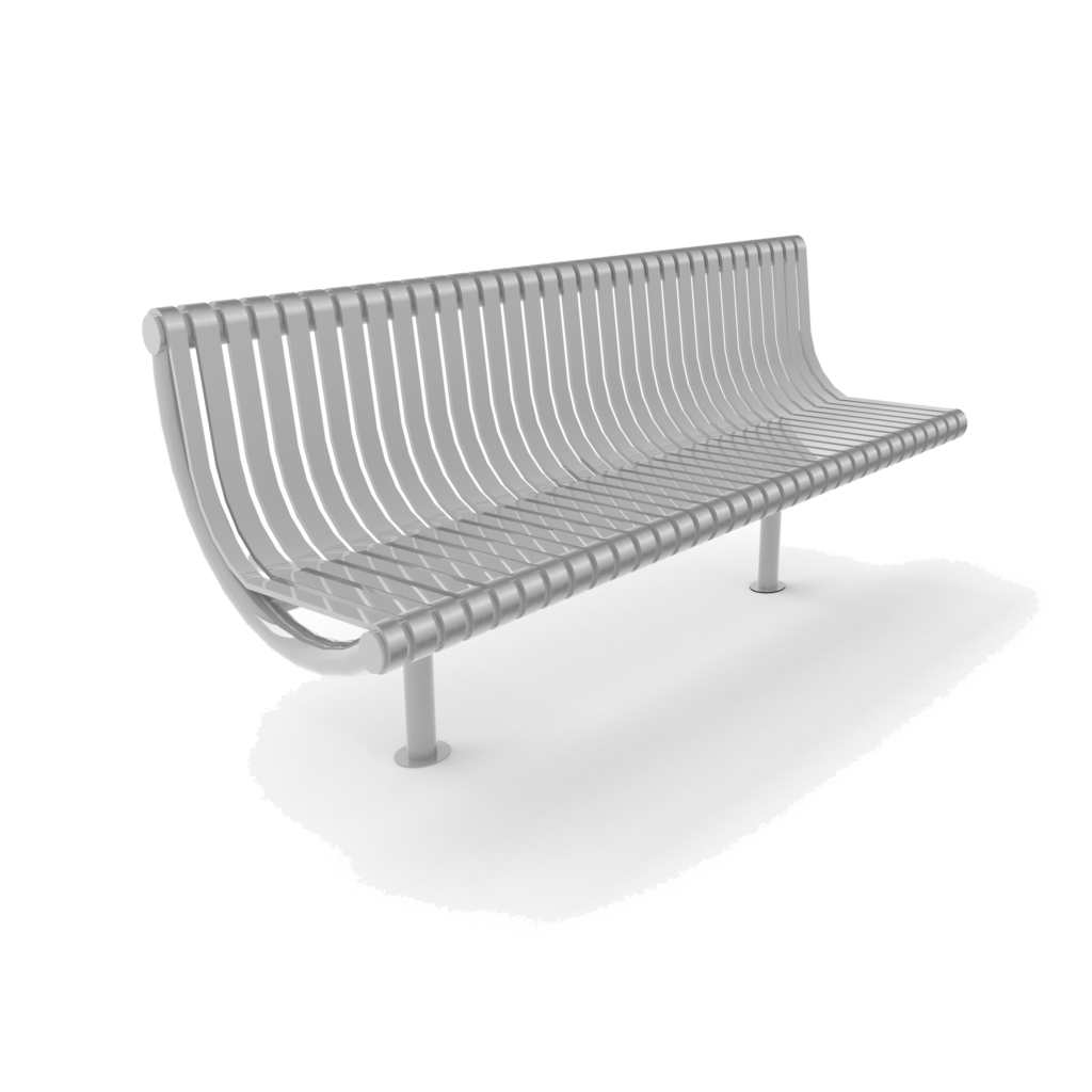 Ollerton M3 Contemporary Straight Stainless Steel Seat