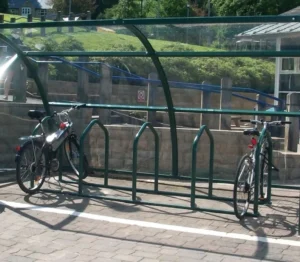 r10 cycle rack powder coated