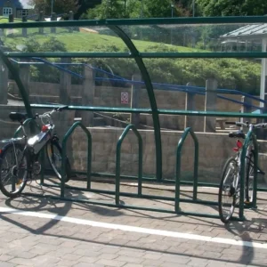 r10 cycle rack powder coated