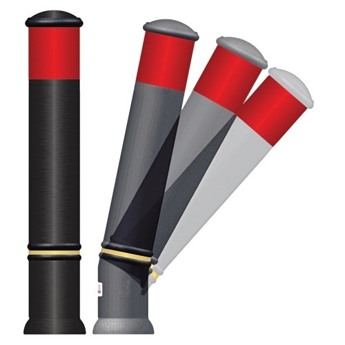 flexible plastic bollards