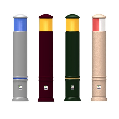 heritage 150 banding plastic bollard