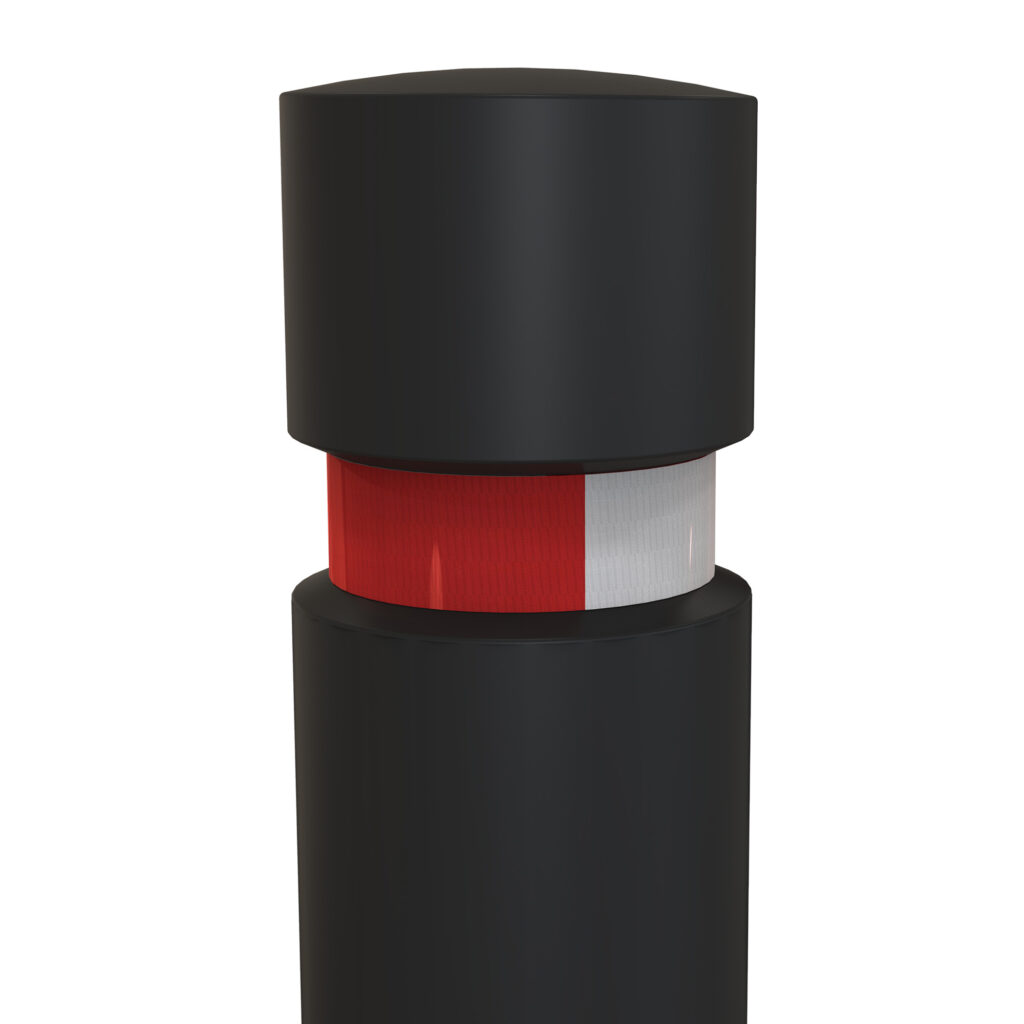 monarch plastic bollard close up