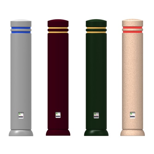sentinel reflex plastic bollard flexible