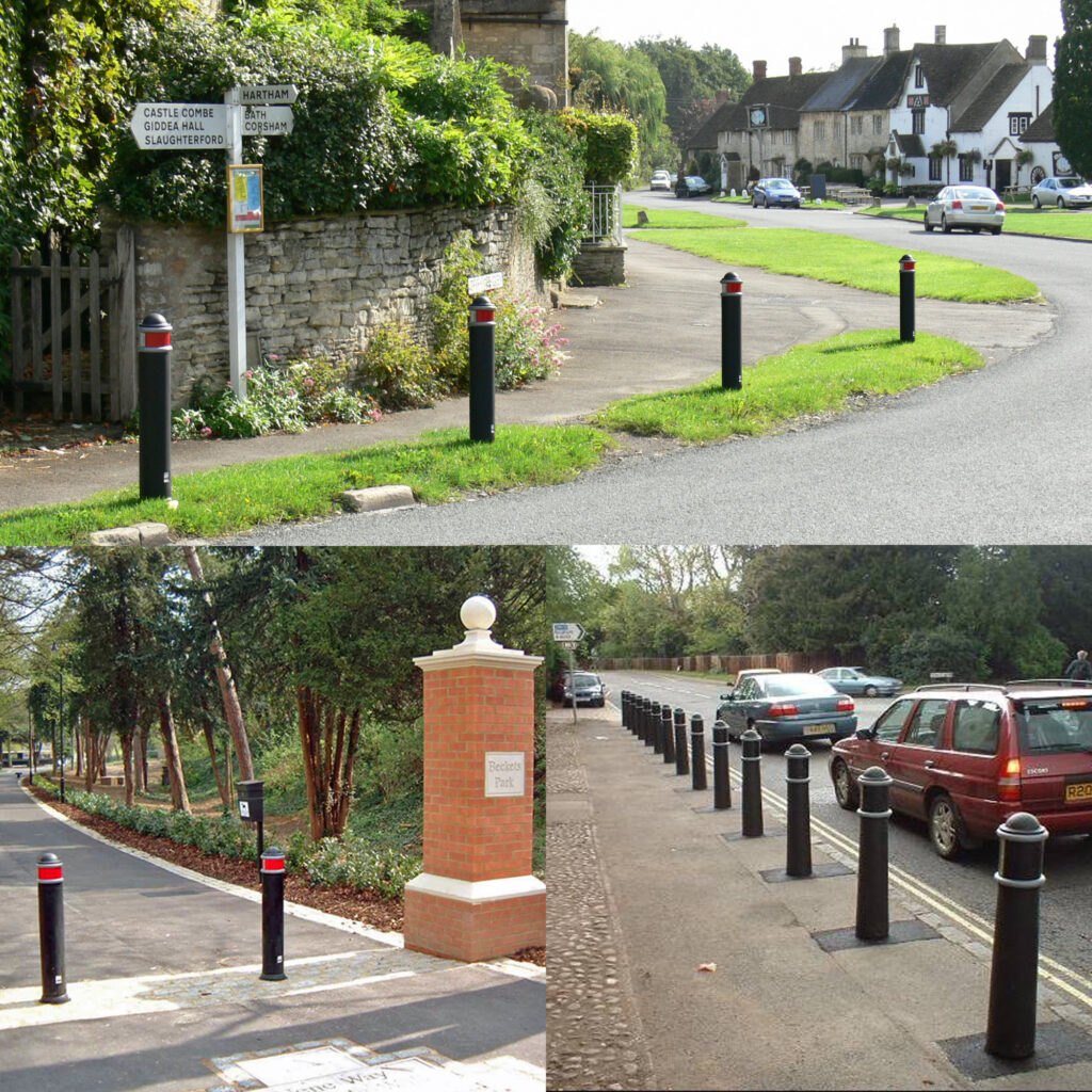 woburn 150 plastic bollards