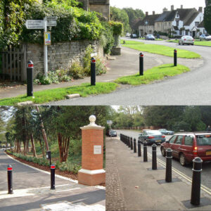woburn 150 plastic bollards