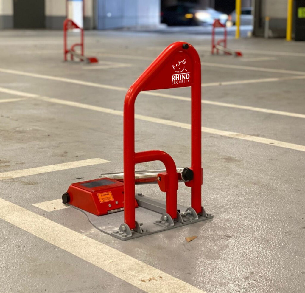 Parklio automatic parking bollard rhino