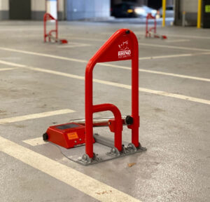 Parklio automatic parking bollard rhino