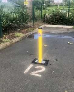 AUTOPA PARKING POST yellow