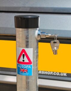 AUTOPA PARKING POST top lock